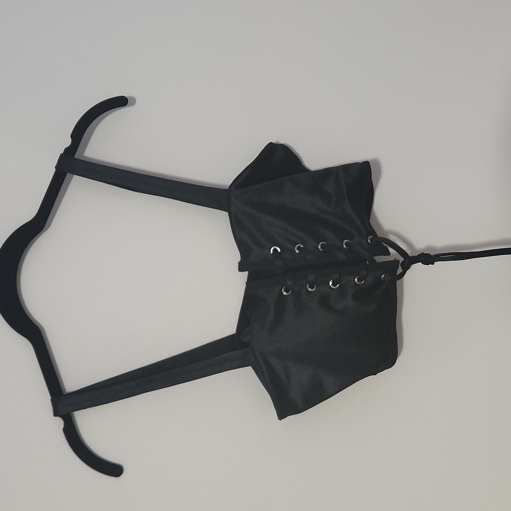 Crop top black